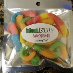 300mg THC Gummy worms Australia